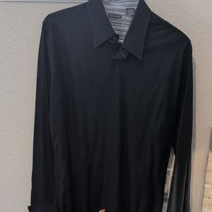 Elegant Black Dress Shirt for Men